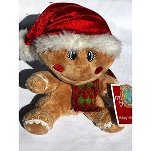 Dan Dees Collectors Choice Christmas Plush Gingerbread Man